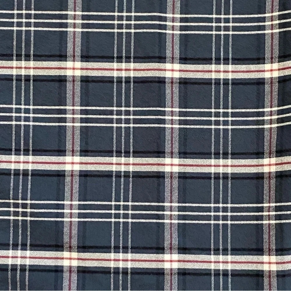 J. Crew Men’s Oxford Flannel Plaid Button Up Size X-Large Slim Fit